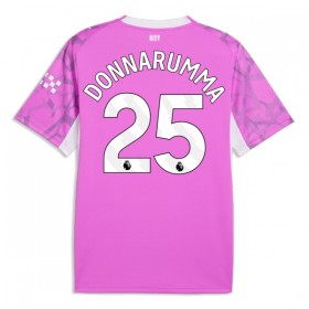 Günstige Fußballtrikots Manchester City Donnarumma 25 Torwart Auswärtstrikot 2026-27 Rosa Kurzarm