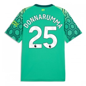Günstige Fußballtrikots Manchester City Donnarumma 25 Torwart Heimtrikot 2026-27 Grüne Kurzarm