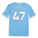 Günstige Fußballtrikots Manchester City Foden 47 Heimtrikot 2026-27 Kurzarm