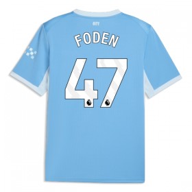 Günstige Fußballtrikots Manchester City Foden 47 Heimtrikot 2026-27 Kurzarm