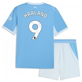 Günstige Fußballtrikots Manchester City Haaland 9 Kinder Heimtrikot 2026-27 Kurzarm