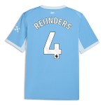 Günstige Fußballtrikots Manchester City Reijnders 4 Heimtrikot 2026-27 Kurzarm