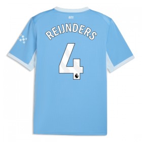 Günstige Fußballtrikots Manchester City Reijnders 4 Heimtrikot 2026-27 Kurzarm