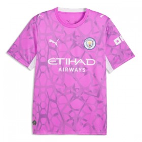 Günstige Fußballtrikots Manchester City Torwart Auswärtstrikot 2026-27 Rosa Kurzarm