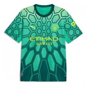 Günstige Fußballtrikots Manchester City Torwart Heimtrikot 2026-27 Grüne Kurzarm
