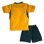 Günstige Fußballtrikots Australien Kinder Heimtrikot FIFA WM 2026 Kurzarm