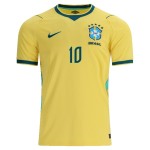 Günstige Fußballtrikots Brasilien Pele 10 Heimtrikot FIFA WM 2026 Kurzarm