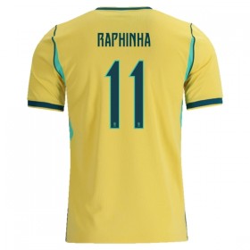 Günstige Fußballtrikots Brasilien Raphinha 11 Heimtrikot FIFA WM 2026 Kurzarm
