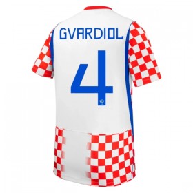 Günstige Fußballtrikots Kroatien Gvardiol 4 Heimtrikot FIFA WM 2026 Kurzarm