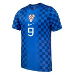 Günstige Fußballtrikots Kroatien Kramaric 9 Auswärtstrikot FIFA WM 2026 Kurzarm