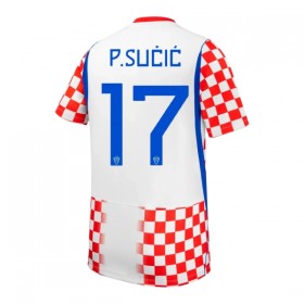 Günstige Fußballtrikots Kroatien P. Sucic 17 Heimtrikot FIFA WM 2026 Kurzarm