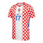 Günstige Fußballtrikots Kroatien P. Sucic 17 Heimtrikot FIFA WM 2026 Kurzarm