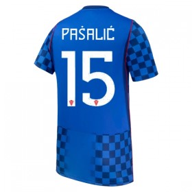 Günstige Fußballtrikots Kroatien Pasalic 15 Auswärtstrikot FIFA WM 2026 Kurzarm