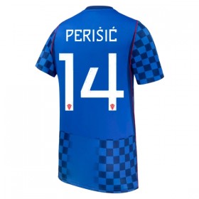 Günstige Fußballtrikots Kroatien Perišić 14 Auswärtstrikot FIFA WM 2026 Kurzarm