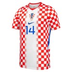 Günstige Fußballtrikots Kroatien Perišić 14 Heimtrikot FIFA WM 2026 Kurzarm