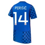 Günstige Fußballtrikots Kroatien Perišić 14 Kinder Auswärtstrikot FIFA WM 2026 Kurzarm