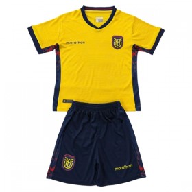 Günstige Fußballtrikots Ecuador Kinder Heimtrikot FIFA WM 2026 Kurzarm