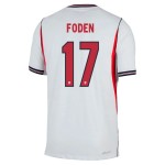Günstige Fußballtrikots England Foden 17 Heimtrikot FIFA WM 2026 Kurzarm