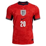 Günstige Fußballtrikots England Palmer 20 Auswärtstrikot FIFA WM 2026 Kurzarm