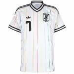 Günstige Fußballtrikots Japan Mitoma 7 Auswärtstrikot FIFA WM 2026 Kurzarm