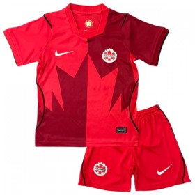 Günstige Fußballtrikots Kanada Kinder Heimtrikot FIFA WM 2026 Kurzarm