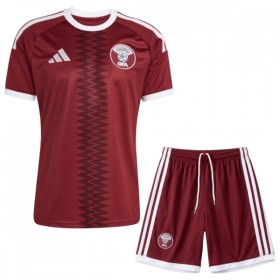 Günstige Fußballtrikots Katar Kinder Heimtrikot FIFA WM 2026 Kurzarm