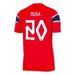 Günstige Fußballtrikots Norwegen Nusa 7 Heimtrikot FIFA WM 2026 Kurzarm