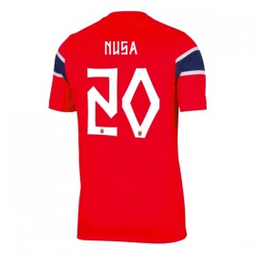 Günstige Fußballtrikots Norwegen Nusa 7 Heimtrikot FIFA WM 2026 Kurzarm
