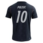 Günstige Fußballtrikots USA Pulisic 10 Auswärtstrikot FIFA WM 2026 Kurzarm