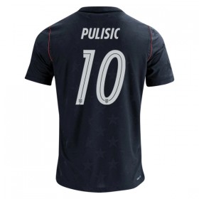 Günstige Fußballtrikots USA Pulisic 10 Auswärtstrikot FIFA WM 2026 Kurzarm