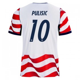 Günstige Fußballtrikots USA Pulisic 10 Heimtrikot FIFA WM 2026 Kurzarm