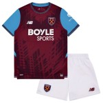 Günstige Fußballtrikots West Ham United Kinder Heimtrikot 2026-27 Kurzarm
