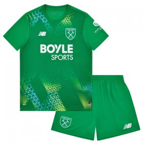 Günstige Fußballtrikots West Ham United Torwart Kinder Heimtrikot 2026-27 Kurzarm