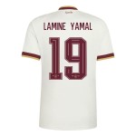 Günstige Fußballtrikots Spanien 2 Stars Lamine Yamal 19 Auswärtstrikot FIFA WM 2026 Kurzarm