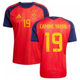 Günstige Fußballtrikots Spanien 2 Stars Lamine Yamal 19 Heimtrikot FIFA WM 2026 Kurzarm