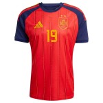 Günstige Fußballtrikots Spanien 2 Stars Lamine Yamal 19 Heimtrikot FIFA WM 2026 Kurzarm