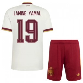 Günstige Fußballtrikots Spanien 2 Stars Lamine Yamal 19 Kinder Auswärtstrikot FIFA WM 2026 Kurzarm