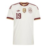 Günstige Fußballtrikots Spanien 2 Stars Lamine Yamal 19 Kinder Auswärtstrikot FIFA WM 2026 Kurzarm