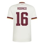 Günstige Fußballtrikots Spanien 2 Stars Rodrigo 16 Auswärtstrikot FIFA WM 2026 Kurzarm