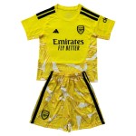 Günstige Fußballtrikots Arsenal Torwart Kinder 2026-27 Gelbe Kurzarm