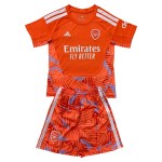 Günstige Fußballtrikots Arsenal Torwart Kinder 2026-27 Orange Kurzarm