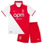 Günstige Fußballtrikots AS Monaco Kinder Heimtrikot 2026-27 Kurzarm Günstige Fußballtrikots AS Monaco Kinder Heimtrikot 2026-27 Kurzarm
