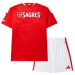 Günstige Fußballtrikots Benfica Lissabon Kinder Heimtrikot 2026-27 Kurzarm