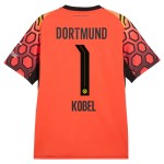 Günstige Fußballtrikots Borussia Dortmund Kobel 1 Torwart Heimtrikot 2026-27 Orange Kurzarm Günstige Fußballtrikots Borussia Dortmund Kobel 1 Torwart Heimtrikot 2026-27 Orange Kurzarm