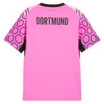 Günstige Fußballtrikots Borussia Dortmund Torwart Auswärtstrikot 2026-27 Rosa Kurzarm