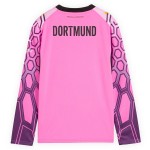 Günstige Fußballtrikots Borussia Dortmund Torwart Auswärtstrikot 2026-27 Rosa Langarm