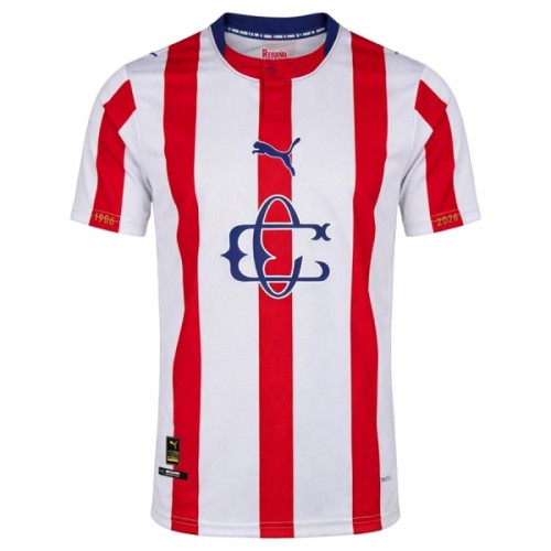 Günstige Fußballtrikots CD Guadalajara 120th Anniversary 2025-26 Kurzarm Günstige Fußballtrikots CD Guadalajara 120th Anniversary 2025-26 Kurzarm