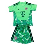 Günstige Fußballtrikots FC Bayern München Torwart Kinder 2026-27 Grüne Kurzarm Günstige Fußballtrikots FC Bayern München Torwart Kinder 2026-27 Grüne Kurzarm