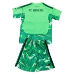 Günstige Fußballtrikots FC Bayern München Torwart Kinder 2026-27 Grüne Kurzarm