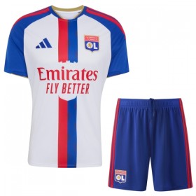 Günstige Fußballtrikots Olympique Lyonnais Kinder Heimtrikot 2026-27 Kurzarm